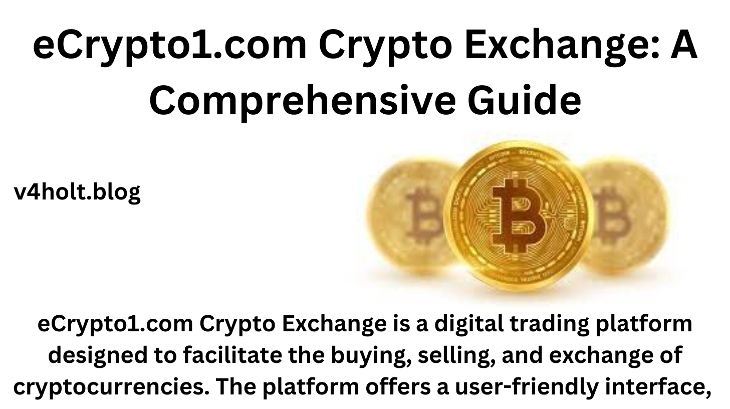 eCrypto1.com Crypto Exchange: A Comprehensive Guide