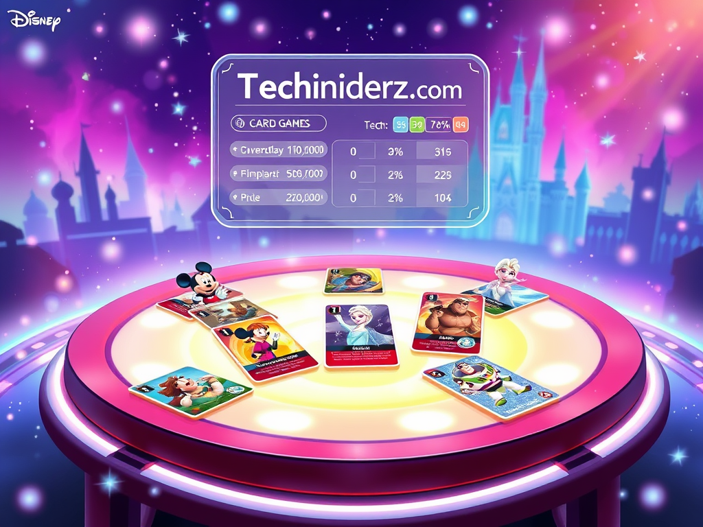 Disney Card Game Techinsiderz.com